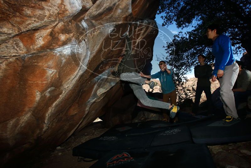 Bouldering in Hueco Tanks on 12/15/2019 with Blue Lizard Climbing and Yoga

Filename: SRM_20191215_1054510.jpg
Aperture: f/8.0
Shutter Speed: 1/250
Body: Canon EOS-1D Mark II
Lens: Canon EF 16-35mm f/2.8 L