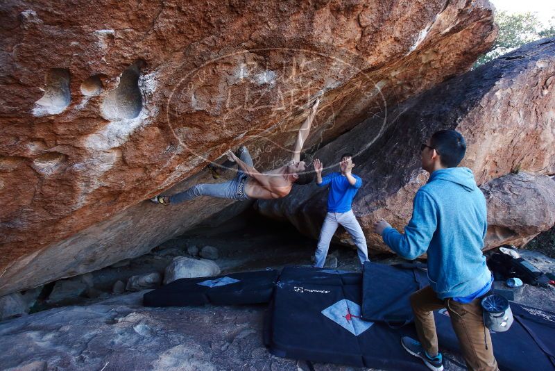 Bouldering in Hueco Tanks on 12/15/2019 with Blue Lizard Climbing and Yoga

Filename: SRM_20191215_1131110.jpg
Aperture: f/6.3
Shutter Speed: 1/250
Body: Canon EOS-1D Mark II
Lens: Canon EF 16-35mm f/2.8 L