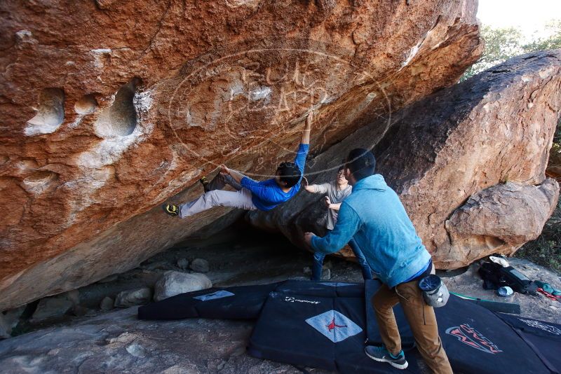 Bouldering in Hueco Tanks on 12/15/2019 with Blue Lizard Climbing and Yoga

Filename: SRM_20191215_1136470.jpg
Aperture: f/4.5
Shutter Speed: 1/250
Body: Canon EOS-1D Mark II
Lens: Canon EF 16-35mm f/2.8 L