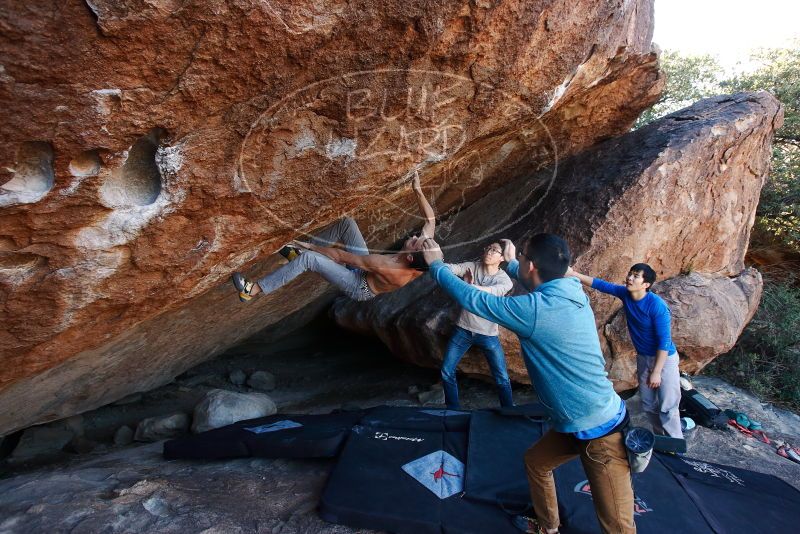 Bouldering in Hueco Tanks on 12/15/2019 with Blue Lizard Climbing and Yoga

Filename: SRM_20191215_1137410.jpg
Aperture: f/5.0
Shutter Speed: 1/250
Body: Canon EOS-1D Mark II
Lens: Canon EF 16-35mm f/2.8 L