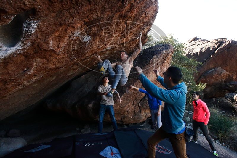 Bouldering in Hueco Tanks on 12/15/2019 with Blue Lizard Climbing and Yoga

Filename: SRM_20191215_1137480.jpg
Aperture: f/6.3
Shutter Speed: 1/250
Body: Canon EOS-1D Mark II
Lens: Canon EF 16-35mm f/2.8 L