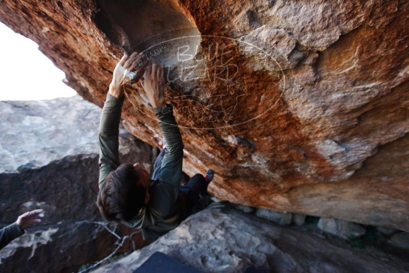 Bouldering in Hueco Tanks on 12/15/2019 with Blue Lizard Climbing and Yoga

Filename: SRM_20191215_1151370.jpg
Aperture: f/4.5
Shutter Speed: 1/250
Body: Canon EOS-1D Mark II
Lens: Canon EF 16-35mm f/2.8 L