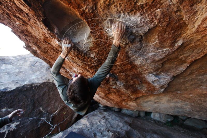 Bouldering in Hueco Tanks on 12/15/2019 with Blue Lizard Climbing and Yoga

Filename: SRM_20191215_1151470.jpg
Aperture: f/4.0
Shutter Speed: 1/250
Body: Canon EOS-1D Mark II
Lens: Canon EF 16-35mm f/2.8 L