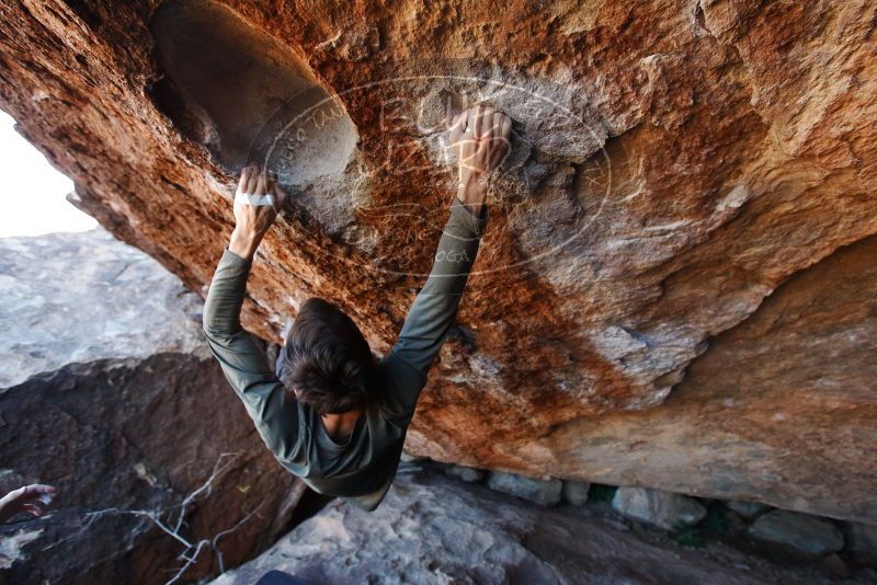 Bouldering in Hueco Tanks on 12/15/2019 with Blue Lizard Climbing and Yoga

Filename: SRM_20191215_1151471.jpg
Aperture: f/4.0
Shutter Speed: 1/250
Body: Canon EOS-1D Mark II
Lens: Canon EF 16-35mm f/2.8 L