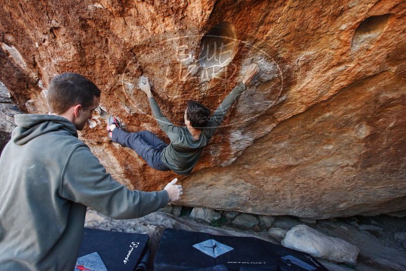 Bouldering in Hueco Tanks on 12/15/2019 with Blue Lizard Climbing and Yoga

Filename: SRM_20191215_1151520.jpg
Aperture: f/4.0
Shutter Speed: 1/250
Body: Canon EOS-1D Mark II
Lens: Canon EF 16-35mm f/2.8 L