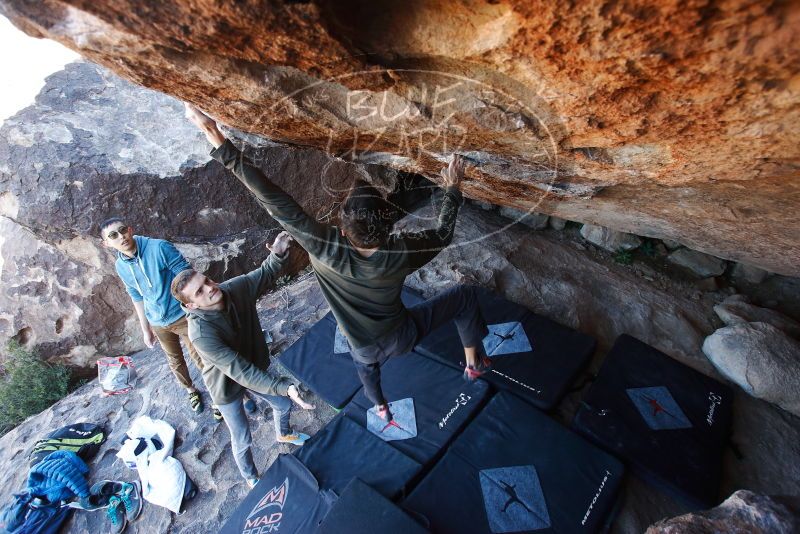 Bouldering in Hueco Tanks on 12/15/2019 with Blue Lizard Climbing and Yoga

Filename: SRM_20191215_1155122.jpg
Aperture: f/4.0
Shutter Speed: 1/250
Body: Canon EOS-1D Mark II
Lens: Canon EF 16-35mm f/2.8 L