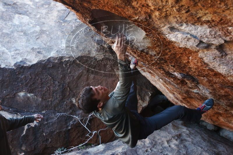 Bouldering in Hueco Tanks on 12/15/2019 with Blue Lizard Climbing and Yoga

Filename: SRM_20191215_1200370.jpg
Aperture: f/4.5
Shutter Speed: 1/250
Body: Canon EOS-1D Mark II
Lens: Canon EF 16-35mm f/2.8 L