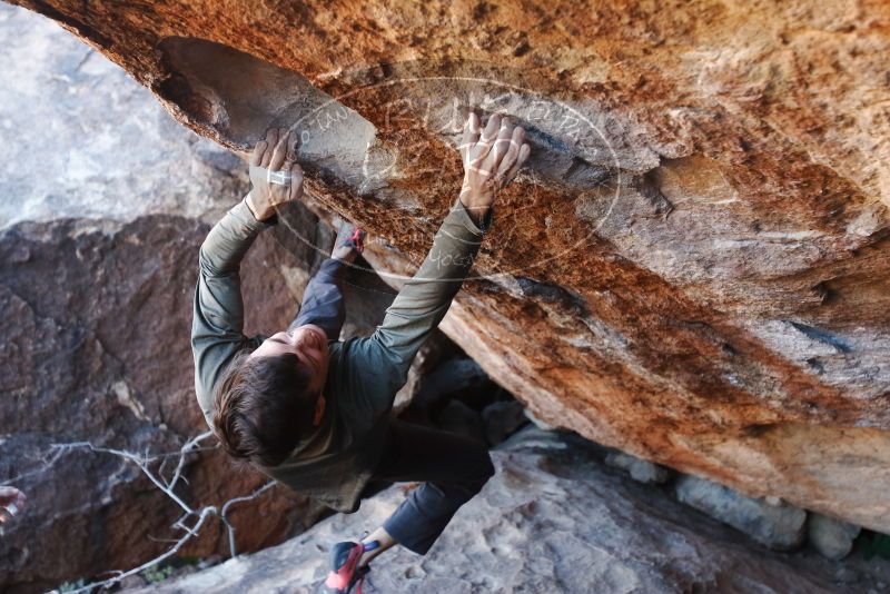 Bouldering in Hueco Tanks on 12/15/2019 with Blue Lizard Climbing and Yoga

Filename: SRM_20191215_1200410.jpg
Aperture: f/3.5
Shutter Speed: 1/250
Body: Canon EOS-1D Mark II
Lens: Canon EF 16-35mm f/2.8 L