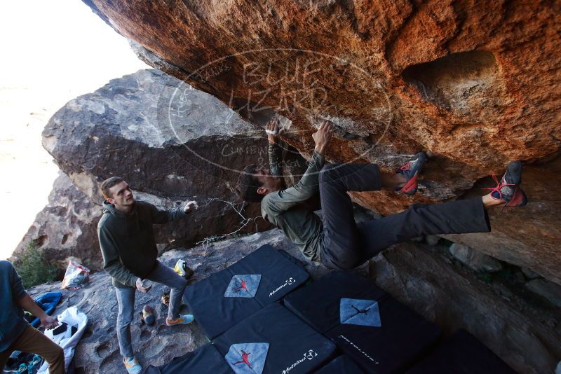 Bouldering in Hueco Tanks on 12/15/2019 with Blue Lizard Climbing and Yoga

Filename: SRM_20191215_1200520.jpg
Aperture: f/5.0
Shutter Speed: 1/250
Body: Canon EOS-1D Mark II
Lens: Canon EF 16-35mm f/2.8 L