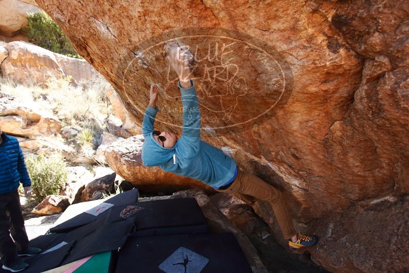 Bouldering in Hueco Tanks on 12/15/2019 with Blue Lizard Climbing and Yoga

Filename: SRM_20191215_1337210.jpg
Aperture: f/5.0
Shutter Speed: 1/250
Body: Canon EOS-1D Mark II
Lens: Canon EF 16-35mm f/2.8 L