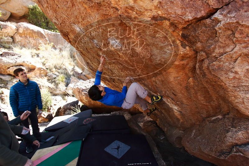 Bouldering in Hueco Tanks on 12/15/2019 with Blue Lizard Climbing and Yoga

Filename: SRM_20191215_1340260.jpg
Aperture: f/5.6
Shutter Speed: 1/250
Body: Canon EOS-1D Mark II
Lens: Canon EF 16-35mm f/2.8 L