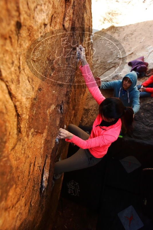 Bouldering in Hueco Tanks on 12/15/2019 with Blue Lizard Climbing and Yoga

Filename: SRM_20191215_1417220.jpg
Aperture: f/3.5
Shutter Speed: 1/250
Body: Canon EOS-1D Mark II
Lens: Canon EF 16-35mm f/2.8 L