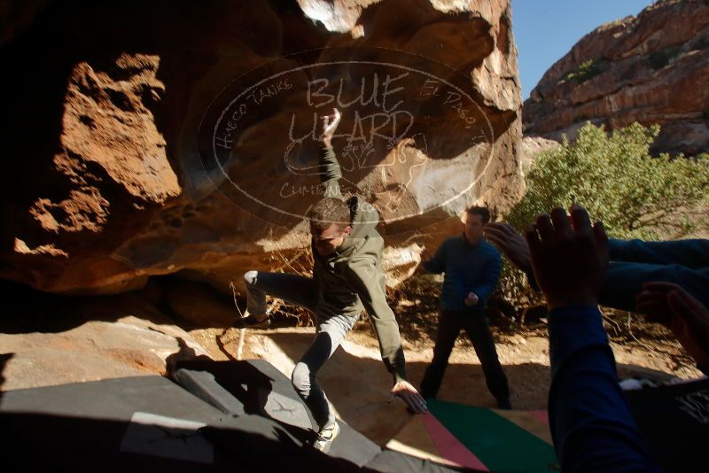 Bouldering in Hueco Tanks on 12/15/2019 with Blue Lizard Climbing and Yoga

Filename: SRM_20191215_1428410.jpg
Aperture: f/10.0
Shutter Speed: 1/320
Body: Canon EOS-1D Mark II
Lens: Canon EF 16-35mm f/2.8 L