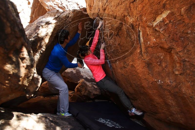 Bouldering in Hueco Tanks on 12/15/2019 with Blue Lizard Climbing and Yoga

Filename: SRM_20191215_1449520.jpg
Aperture: f/2.8
Shutter Speed: 1/250
Body: Canon EOS-1D Mark II
Lens: Canon EF 16-35mm f/2.8 L