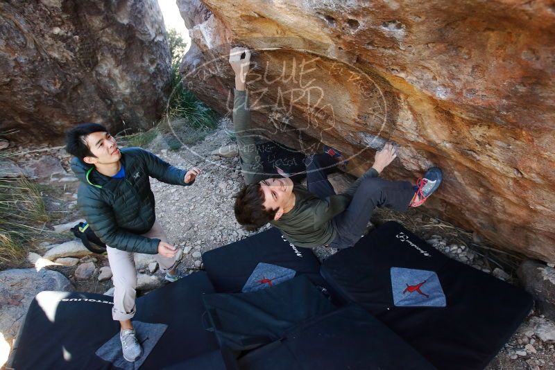 Bouldering in Hueco Tanks on 12/15/2019 with Blue Lizard Climbing and Yoga

Filename: SRM_20191215_1609120.jpg
Aperture: f/4.5
Shutter Speed: 1/250
Body: Canon EOS-1D Mark II
Lens: Canon EF 16-35mm f/2.8 L