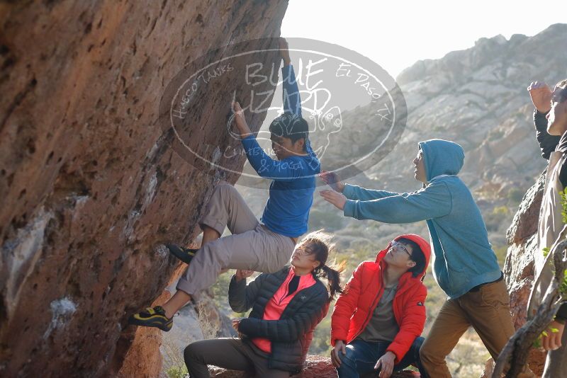 Bouldering in Hueco Tanks on 12/15/2019 with Blue Lizard Climbing and Yoga

Filename: SRM_20191215_1639040.jpg
Aperture: f/4.0
Shutter Speed: 1/250
Body: Canon EOS-1D Mark II
Lens: Canon EF 50mm f/1.8 II