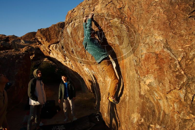 Bouldering in Hueco Tanks on 12/15/2019 with Blue Lizard Climbing and Yoga

Filename: SRM_20191215_1736420.jpg
Aperture: f/9.0
Shutter Speed: 1/250
Body: Canon EOS-1D Mark II
Lens: Canon EF 16-35mm f/2.8 L