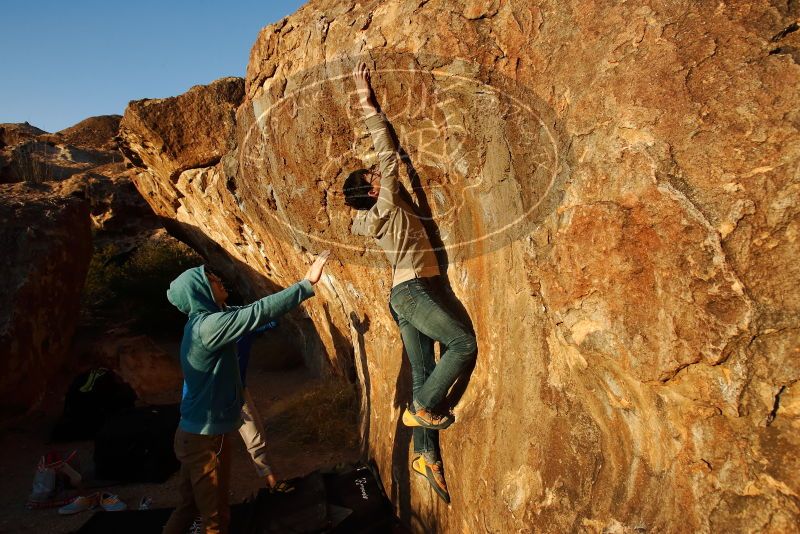 Bouldering in Hueco Tanks on 12/15/2019 with Blue Lizard Climbing and Yoga

Filename: SRM_20191215_1739550.jpg
Aperture: f/7.1
Shutter Speed: 1/250
Body: Canon EOS-1D Mark II
Lens: Canon EF 16-35mm f/2.8 L