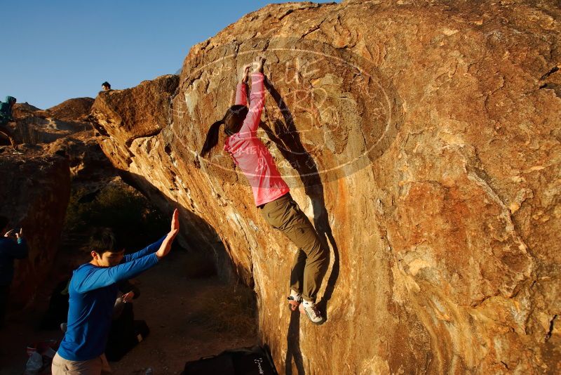 Bouldering in Hueco Tanks on 12/15/2019 with Blue Lizard Climbing and Yoga

Filename: SRM_20191215_1742180.jpg
Aperture: f/7.1
Shutter Speed: 1/250
Body: Canon EOS-1D Mark II
Lens: Canon EF 16-35mm f/2.8 L