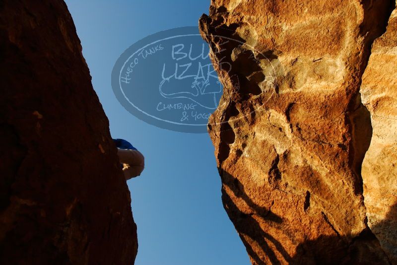 Bouldering in Hueco Tanks on 12/15/2019 with Blue Lizard Climbing and Yoga

Filename: SRM_20191215_1745443.jpg
Aperture: f/6.3
Shutter Speed: 1/250
Body: Canon EOS-1D Mark II
Lens: Canon EF 16-35mm f/2.8 L