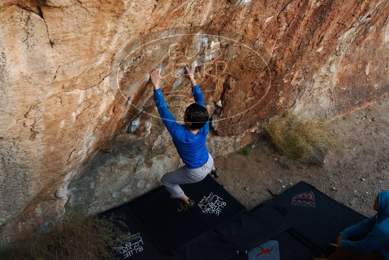 Bouldering in Hueco Tanks on 12/15/2019 with Blue Lizard Climbing and Yoga

Filename: SRM_20191215_1801040.jpg
Aperture: f/4.5
Shutter Speed: 1/250
Body: Canon EOS-1D Mark II
Lens: Canon EF 16-35mm f/2.8 L