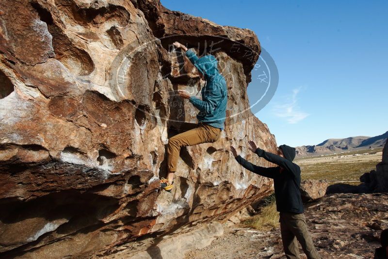 Bouldering in Hueco Tanks on 12/16/2019 with Blue Lizard Climbing and Yoga

Filename: SRM_20191216_1014140.jpg
Aperture: f/8.0
Shutter Speed: 1/400
Body: Canon EOS-1D Mark II
Lens: Canon EF 16-35mm f/2.8 L