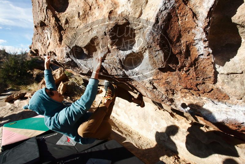 Bouldering in Hueco Tanks on 12/16/2019 with Blue Lizard Climbing and Yoga

Filename: SRM_20191216_1020200.jpg
Aperture: f/8.0
Shutter Speed: 1/400
Body: Canon EOS-1D Mark II
Lens: Canon EF 16-35mm f/2.8 L