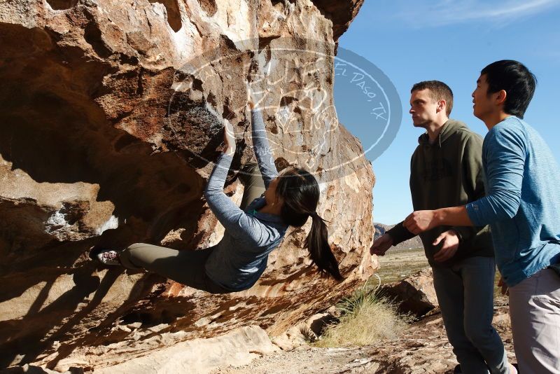 Bouldering in Hueco Tanks on 12/16/2019 with Blue Lizard Climbing and Yoga

Filename: SRM_20191216_1022360.jpg
Aperture: f/8.0
Shutter Speed: 1/500
Body: Canon EOS-1D Mark II
Lens: Canon EF 16-35mm f/2.8 L