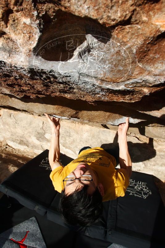 Bouldering in Hueco Tanks on 12/16/2019 with Blue Lizard Climbing and Yoga

Filename: SRM_20191216_1027570.jpg
Aperture: f/8.0
Shutter Speed: 1/500
Body: Canon EOS-1D Mark II
Lens: Canon EF 16-35mm f/2.8 L