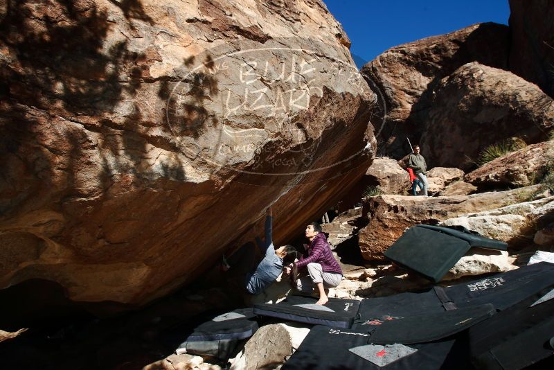 Bouldering in Hueco Tanks on 12/16/2019 with Blue Lizard Climbing and Yoga

Filename: SRM_20191216_1322270.jpg
Aperture: f/8.0
Shutter Speed: 1/250
Body: Canon EOS-1D Mark II
Lens: Canon EF 16-35mm f/2.8 L