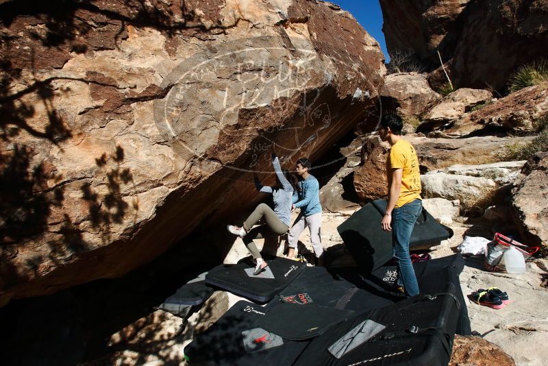 Bouldering in Hueco Tanks on 12/16/2019 with Blue Lizard Climbing and Yoga

Filename: SRM_20191216_1337070.jpg
Aperture: f/9.0
Shutter Speed: 1/250
Body: Canon EOS-1D Mark II
Lens: Canon EF 16-35mm f/2.8 L