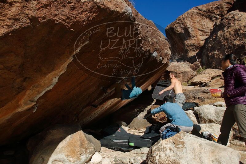 Bouldering in Hueco Tanks on 12/16/2019 with Blue Lizard Climbing and Yoga

Filename: SRM_20191216_1410500.jpg
Aperture: f/9.0
Shutter Speed: 1/250
Body: Canon EOS-1D Mark II
Lens: Canon EF 16-35mm f/2.8 L