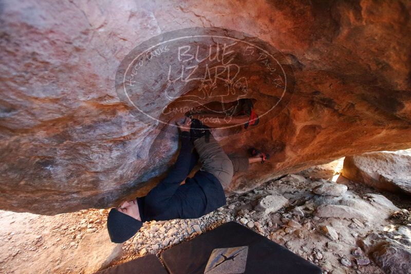 Bouldering in Hueco Tanks on 12/16/2019 with Blue Lizard Climbing and Yoga

Filename: SRM_20191216_1711190.jpg
Aperture: f/2.8
Shutter Speed: 1/250
Body: Canon EOS-1D Mark II
Lens: Canon EF 16-35mm f/2.8 L