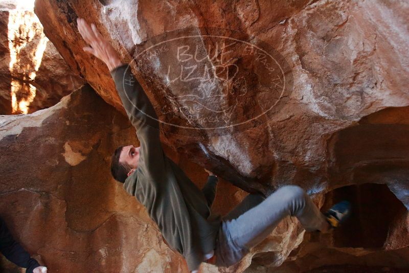 Bouldering in Hueco Tanks on 12/16/2019 with Blue Lizard Climbing and Yoga

Filename: SRM_20191216_1718340.jpg
Aperture: f/3.5
Shutter Speed: 1/250
Body: Canon EOS-1D Mark II
Lens: Canon EF 16-35mm f/2.8 L