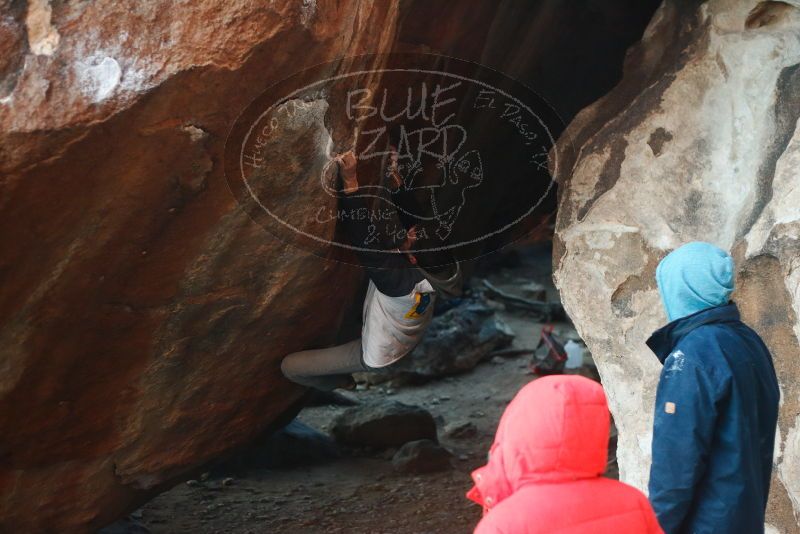 Bouldering in Hueco Tanks on 12/16/2019 with Blue Lizard Climbing and Yoga

Filename: SRM_20191216_1756210.jpg
Aperture: f/2.5
Shutter Speed: 1/250
Body: Canon EOS-1D Mark II
Lens: Canon EF 50mm f/1.8 II