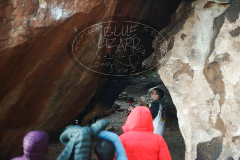 Bouldering in Hueco Tanks on 12/16/2019 with Blue Lizard Climbing and Yoga

Filename: SRM_20191216_1805240.jpg
Aperture: f/2.2
Shutter Speed: 1/250
Body: Canon EOS-1D Mark II
Lens: Canon EF 50mm f/1.8 II