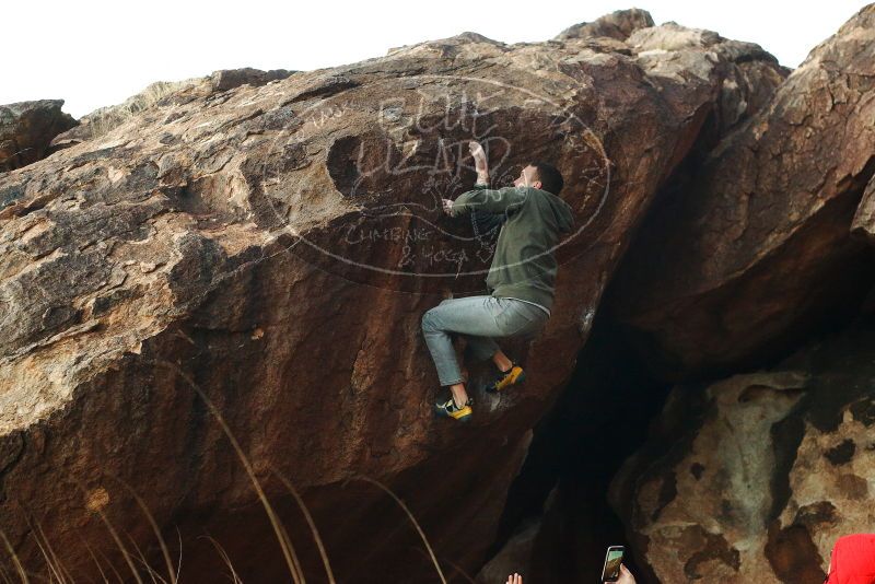 Bouldering in Hueco Tanks on 12/16/2019 with Blue Lizard Climbing and Yoga

Filename: SRM_20191216_1808310.jpg
Aperture: f/3.5
Shutter Speed: 1/250
Body: Canon EOS-1D Mark II
Lens: Canon EF 50mm f/1.8 II