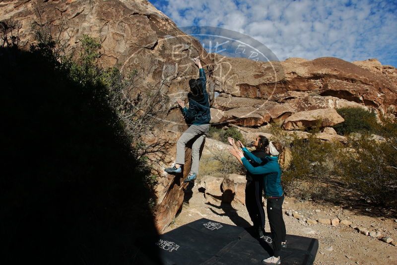 Bouldering in Hueco Tanks on 12/19/2019 with Blue Lizard Climbing and Yoga

Filename: SRM_20191219_1100180.jpg
Aperture: f/7.1
Shutter Speed: 1/500
Body: Canon EOS-1D Mark II
Lens: Canon EF 16-35mm f/2.8 L