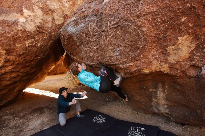 Bouldering in Hueco Tanks on 12/19/2019 with Blue Lizard Climbing and Yoga

Filename: SRM_20191219_1112530.jpg
Aperture: f/5.0
Shutter Speed: 1/250
Body: Canon EOS-1D Mark II
Lens: Canon EF 16-35mm f/2.8 L