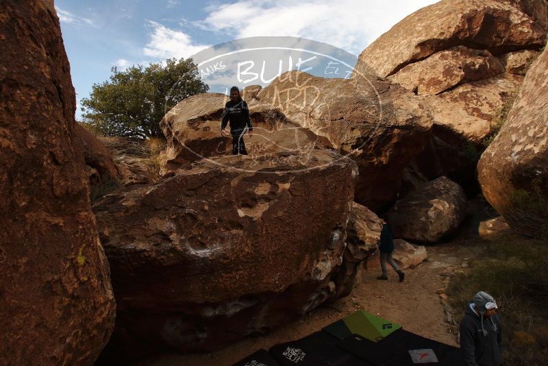 Bouldering in Hueco Tanks on 12/19/2019 with Blue Lizard Climbing and Yoga

Filename: SRM_20191219_1143100.jpg
Aperture: f/10.0
Shutter Speed: 1/250
Body: Canon EOS-1D Mark II
Lens: Canon EF 16-35mm f/2.8 L