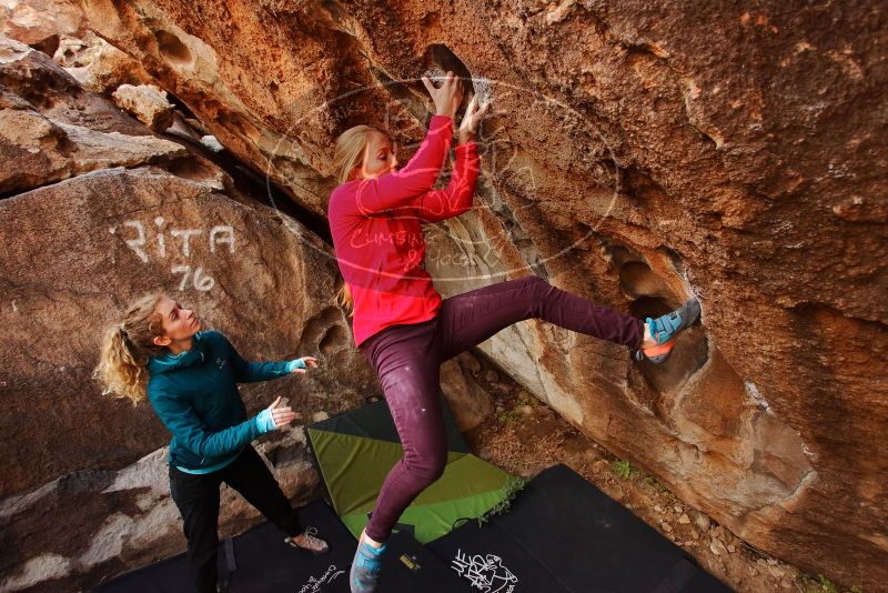 Bouldering in Hueco Tanks on 12/19/2019 with Blue Lizard Climbing and Yoga

Filename: SRM_20191219_1150130.jpg
Aperture: f/4.0
Shutter Speed: 1/250
Body: Canon EOS-1D Mark II
Lens: Canon EF 16-35mm f/2.8 L