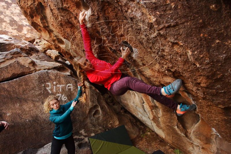 Bouldering in Hueco Tanks on 12/19/2019 with Blue Lizard Climbing and Yoga

Filename: SRM_20191219_1150150.jpg
Aperture: f/4.0
Shutter Speed: 1/250
Body: Canon EOS-1D Mark II
Lens: Canon EF 16-35mm f/2.8 L