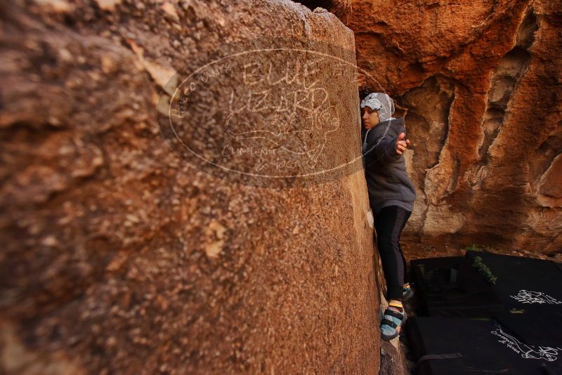 Bouldering in Hueco Tanks on 12/19/2019 with Blue Lizard Climbing and Yoga

Filename: SRM_20191219_1156240.jpg
Aperture: f/5.6
Shutter Speed: 1/250
Body: Canon EOS-1D Mark II
Lens: Canon EF 16-35mm f/2.8 L