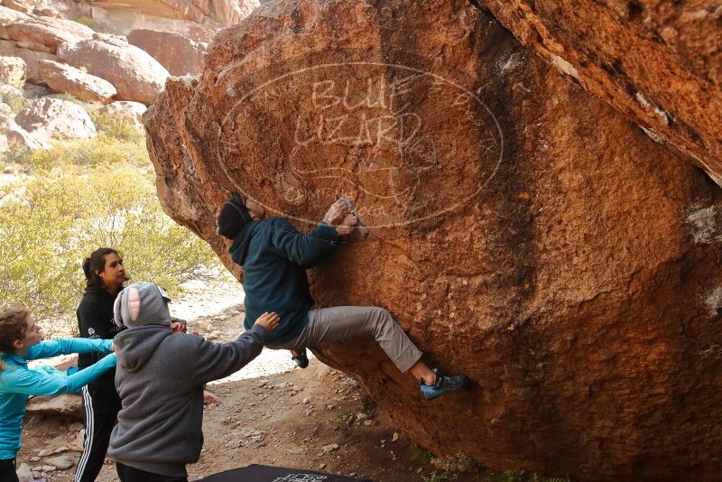 Bouldering in Hueco Tanks on 12/19/2019 with Blue Lizard Climbing and Yoga

Filename: SRM_20191219_1245590.jpg
Aperture: f/7.1
Shutter Speed: 1/250
Body: Canon EOS-1D Mark II
Lens: Canon EF 16-35mm f/2.8 L