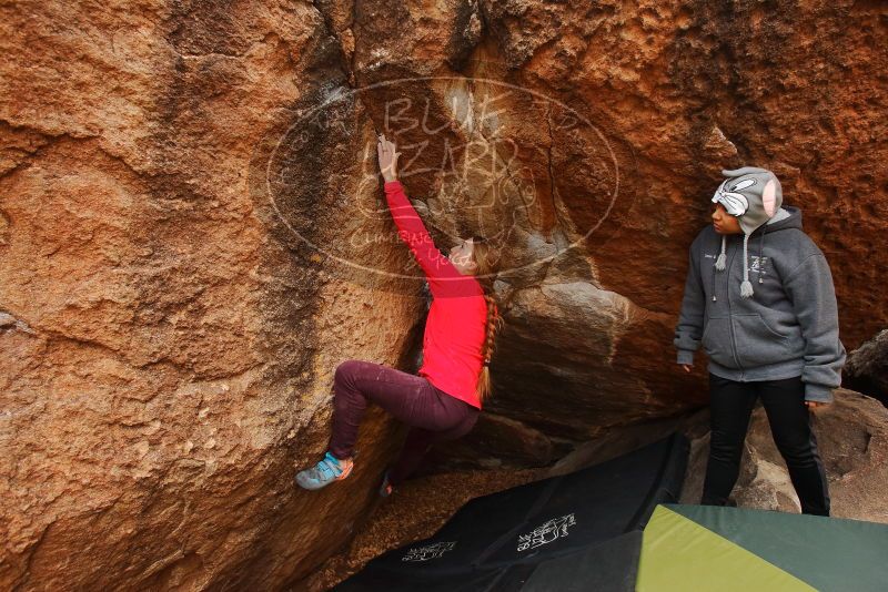 Bouldering in Hueco Tanks on 12/19/2019 with Blue Lizard Climbing and Yoga

Filename: SRM_20191219_1303180.jpg
Aperture: f/5.0
Shutter Speed: 1/250
Body: Canon EOS-1D Mark II
Lens: Canon EF 16-35mm f/2.8 L