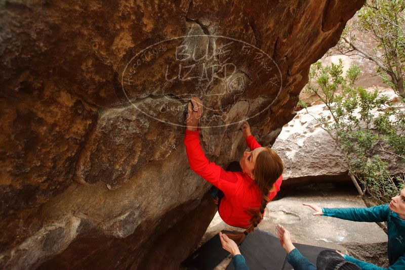 Bouldering in Hueco Tanks on 12/19/2019 with Blue Lizard Climbing and Yoga

Filename: SRM_20191219_1425480.jpg
Aperture: f/4.5
Shutter Speed: 1/250
Body: Canon EOS-1D Mark II
Lens: Canon EF 16-35mm f/2.8 L