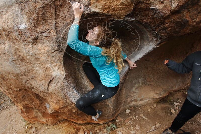 Bouldering in Hueco Tanks on 12/19/2019 with Blue Lizard Climbing and Yoga

Filename: SRM_20191219_1523130.jpg
Aperture: f/5.0
Shutter Speed: 1/250
Body: Canon EOS-1D Mark II
Lens: Canon EF 16-35mm f/2.8 L