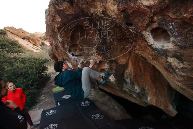 Bouldering in Hueco Tanks on 12/19/2019 with Blue Lizard Climbing and Yoga

Filename: SRM_20191219_1813550.jpg
Aperture: f/3.5
Shutter Speed: 1/250
Body: Canon EOS-1D Mark II
Lens: Canon EF 16-35mm f/2.8 L