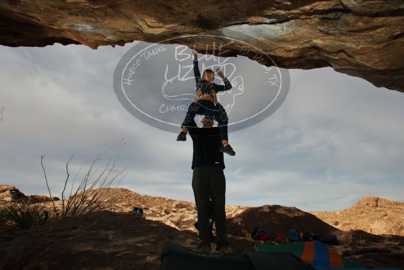 Bouldering in Hueco Tanks on 12/23/2019 with Blue Lizard Climbing and Yoga

Filename: SRM_20191223_1016590.jpg
Aperture: f/9.0
Shutter Speed: 1/250
Body: Canon EOS-1D Mark II
Lens: Canon EF 16-35mm f/2.8 L