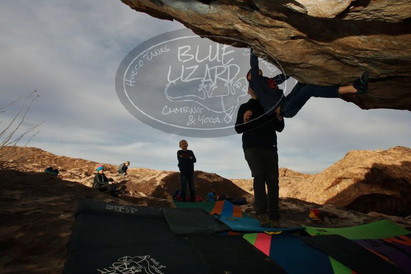 Bouldering in Hueco Tanks on 12/23/2019 with Blue Lizard Climbing and Yoga

Filename: SRM_20191223_1017390.jpg
Aperture: f/9.0
Shutter Speed: 1/250
Body: Canon EOS-1D Mark II
Lens: Canon EF 16-35mm f/2.8 L